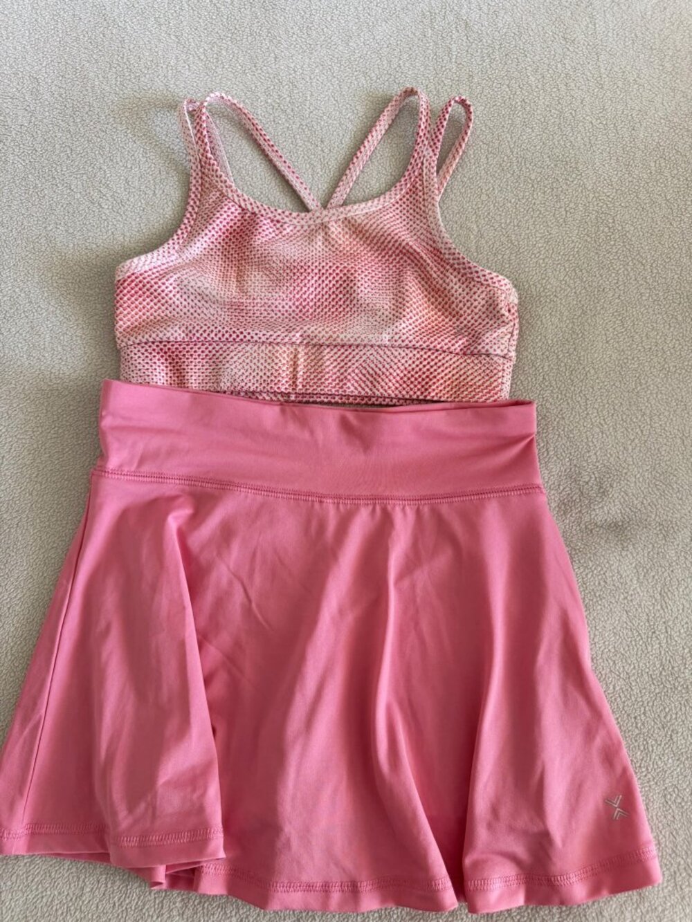 Girls Xersion  Tennis Athletic Outfit Size M ( 10/12)